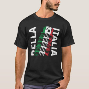 Blue Italy Flag Italian Girl Italia Rome 1 T-Shirt
