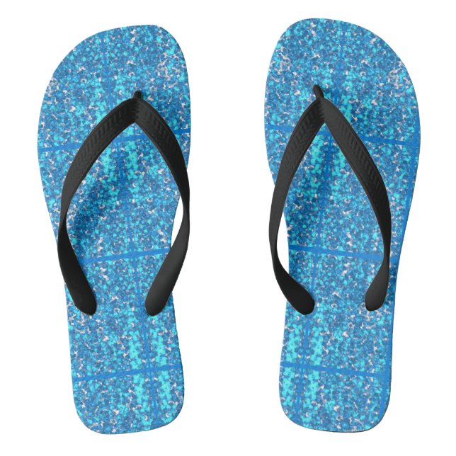 blue jandals (Footbed)