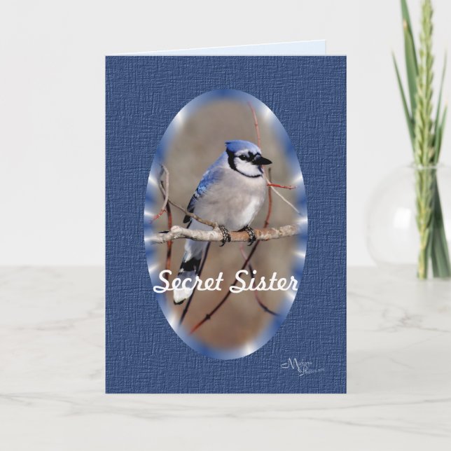 Blue Jay 8883- customise Card (Front)
