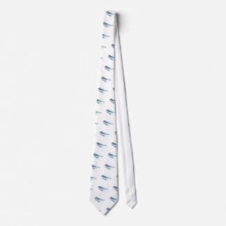 Blue Jay Bird - Blue Geai Tie