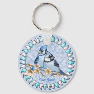 Blue Jay Branch  Key Ring