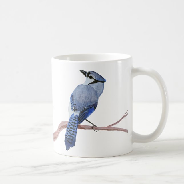 Blue Jay Coffee Mug (Right)