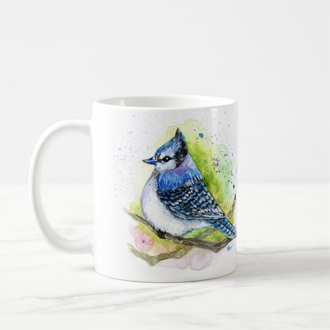 Blue Jay Coffee Mug (Left)