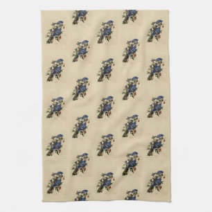Blue Jay - John James Audubon's Birds of America Tea Towel