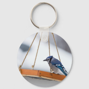 Blue Jay Lunch Key Ring