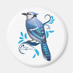 Blue Jay Magnet