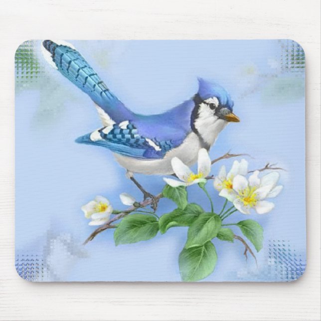 Blue Jay Mousepad (Front)