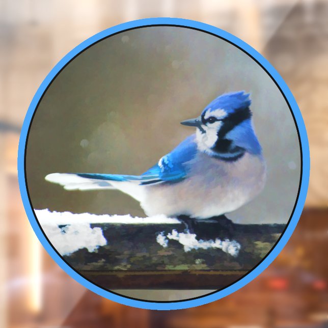 Blue Jay Painting - Original Bird Art (Sheet 2)