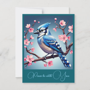 " BLUE JAY " POSTCARD