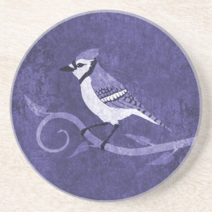 Blue Jay Sandstone Coaster