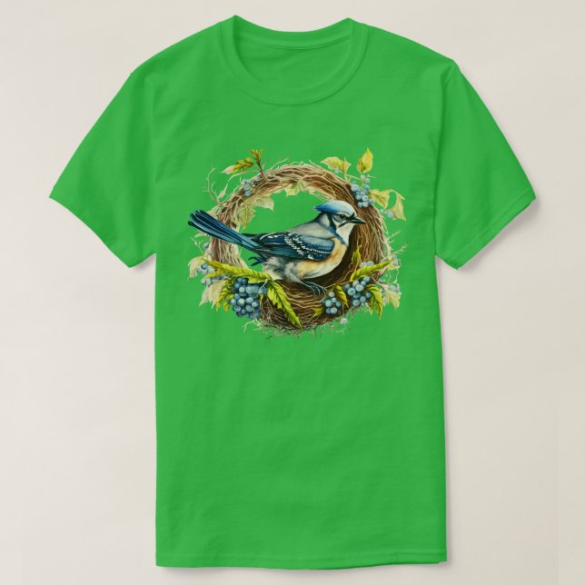 Blue Jay T-Shirt (Design Front)