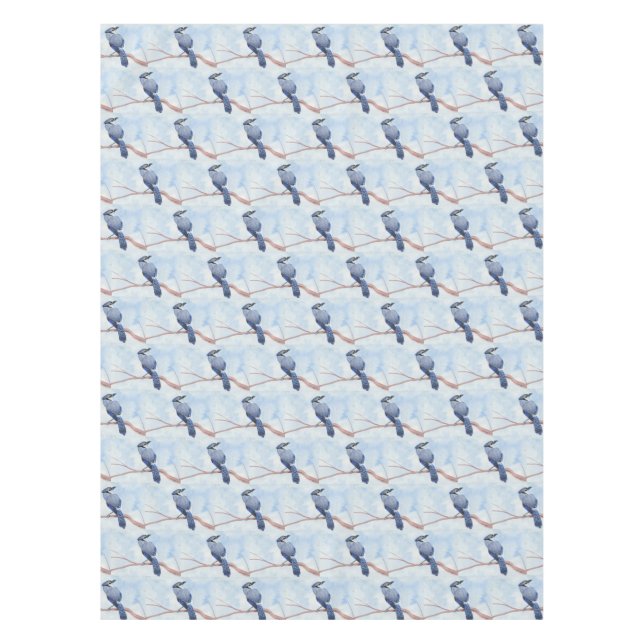 Blue Jay Tablecloth (Front)