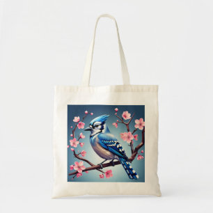 " BLUE JAY " TOTE BAG