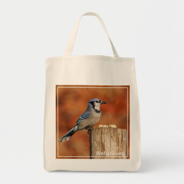 Blue Jay Tote Bag (Front)