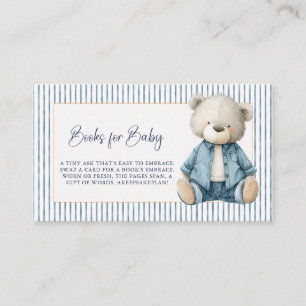 Blue Jean Baby Hydrangea Books for Baby Enclosure Card