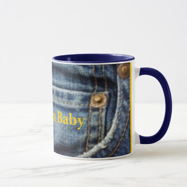 Blue Jean Baby Mug (Right)