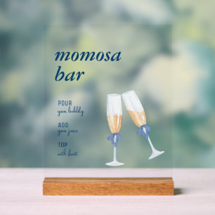 Blue Jean Baby   Mum-osa Bar Sign   Tabletop