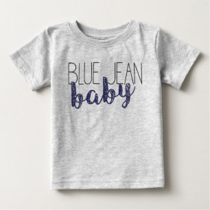 Blue Jean Baby Pop Culture Novelty Music T-Shirt