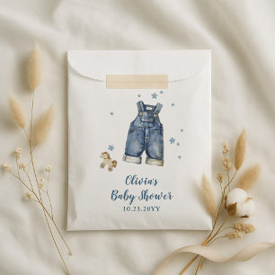 Blue Jean Baby Shower Favour Bags