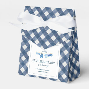 Blue Jean Baby Shower Favour Box