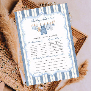 Blue Jean Baby Striped Predictions & Advice Game