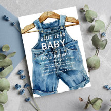 Blue Jean Boy Western Baby Shower