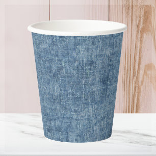 Blue Jean Denim Paper Cups