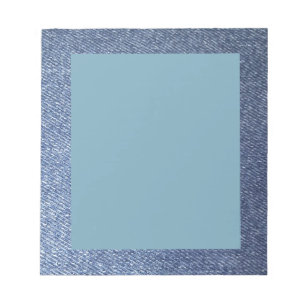 Blue Jean Notepad 