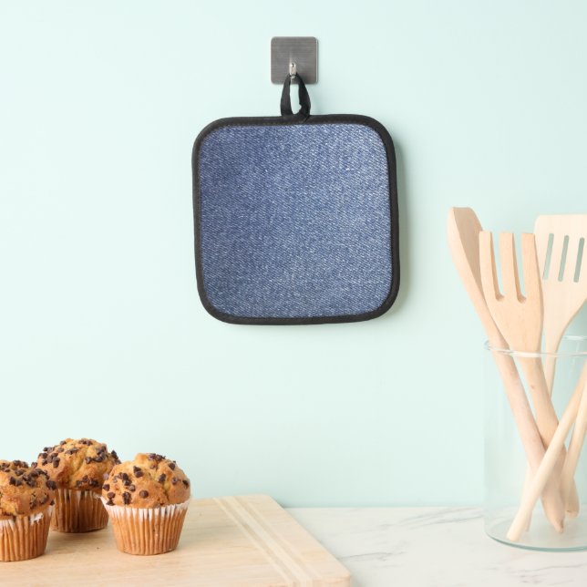 Blue Jean Pot Holder  (Insitu(Hanging))