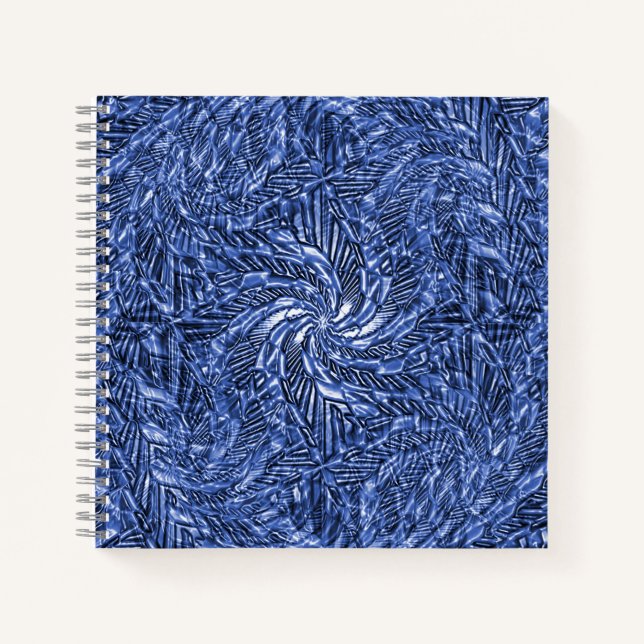 Blue Jean swirl....... Notebook (Front)
