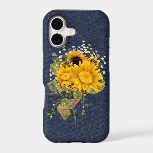 Blue jeans and sunflowers