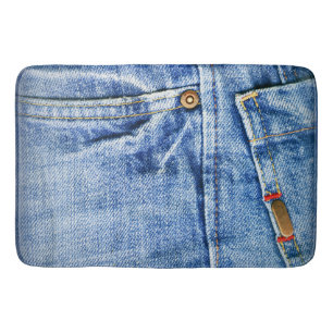 BLUE JEANS BATH MAT
