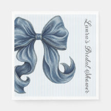 Blue Jeans Bow Bridal Shower