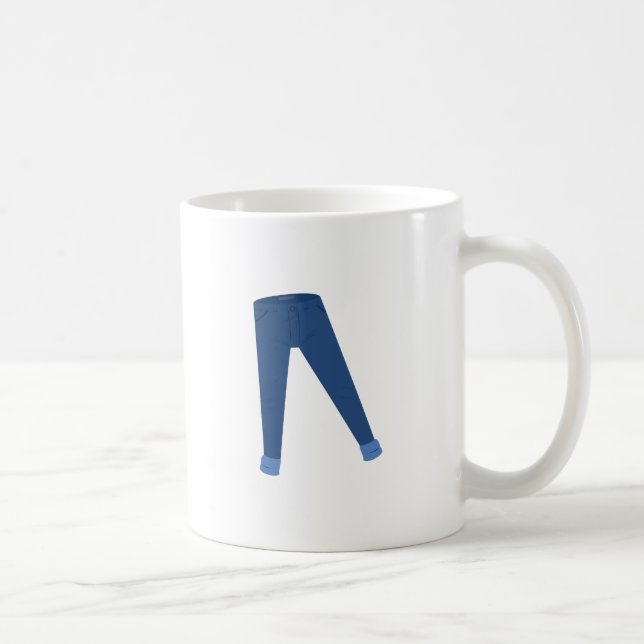 Blue Jeans Coffee Mug (Right)