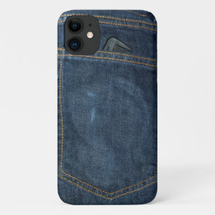 Blue Jeans Denim Pocket Case-Mate iPhone Case