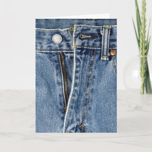 Blue Jeans Diet Encouragement Card (Front)