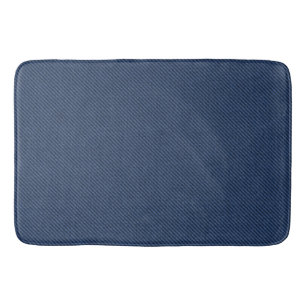 Blue Jeans Fabric Bath Mat