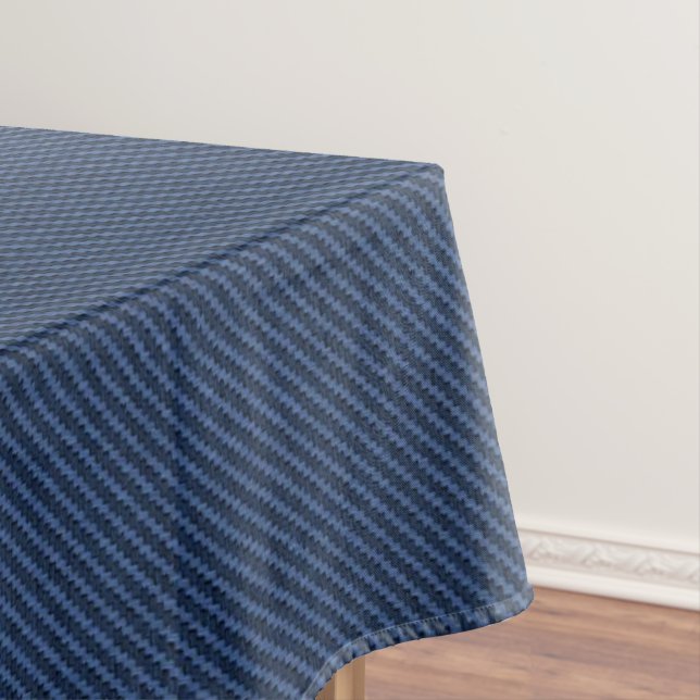 Blue Jeans Fabric Tablecloth (In Situ)