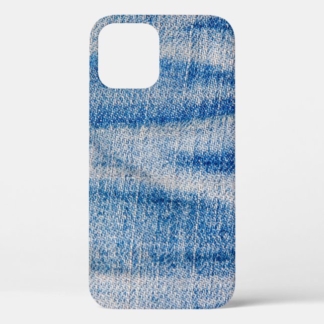 Blue jeans fabric texture, textile background Case-Mate iPhone case (Back)