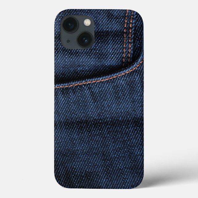 Blue Jeans Pocket Case-Mate iPhone Case (Back)