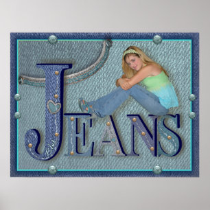 Blue Jeans - Poster