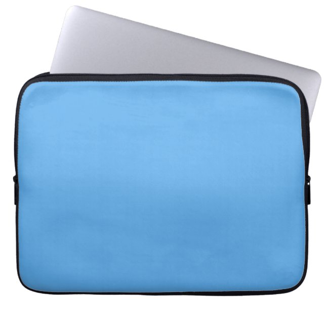  Blue jeans (solid colour)  Laptop Sleeve (Front)