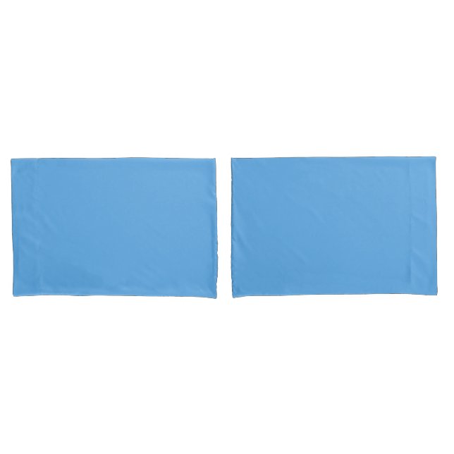 Blue jeans (solid colour)  pillowcase (Front-Set)