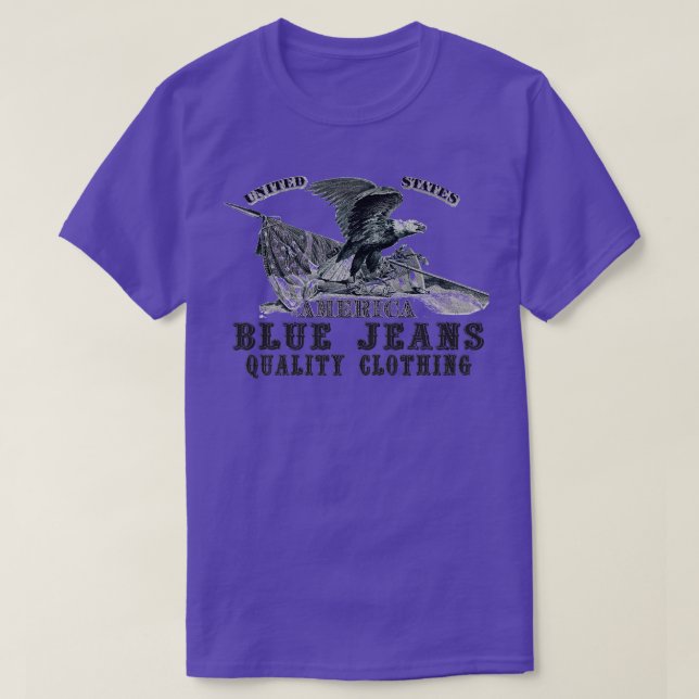 Blue Jeans T-Shirt (Design Front)
