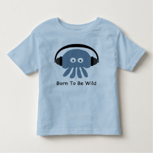 Blue Jellyfish DJ Born To Be Wild T-shirt
