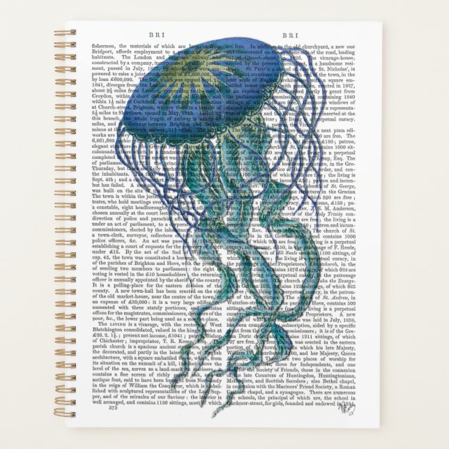 Blue Jellyfish Planner (Front)