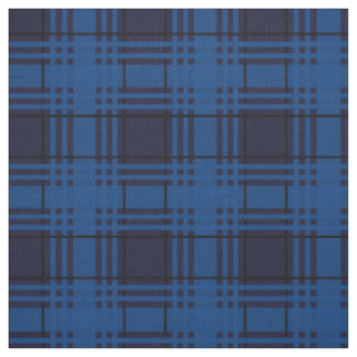 Blue Jewel Tartan Fabric