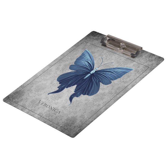 Blue Jewelled Dragonfly Clipboard (Angled)