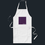Blue John purple color name Long Apron<br><div class="desc">Blue John purple color name</div>