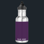 Blue John purple colour name 532 Ml Water Bottle<br><div class="desc">Blue John purple colour name</div>
